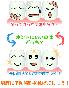 男鹿に予防歯科を拡げましょう!